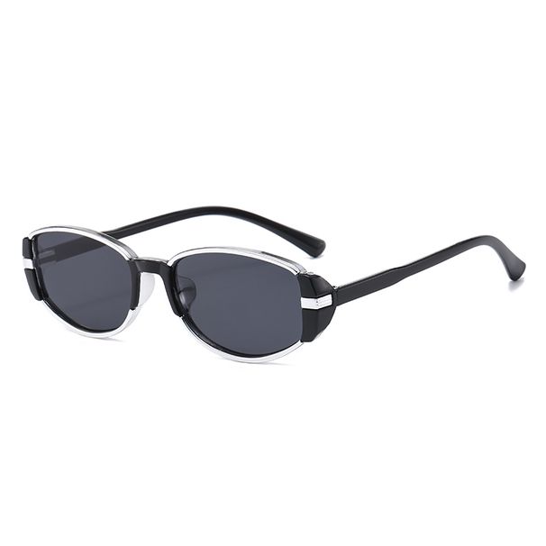 New Oval Metal Sunglasses Fashion Male Female Brand Designer Sun Glasses Retro Men Outdoor Sports Fishing Goggles_desvips.com