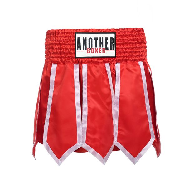 New Boxing Ribbon Style Muay Thai Competition Training Kickboxing Sanda Pants Mixed Martial Arts Fighting Shorts_desvips.com