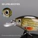TREHOOK 5pcs Bionic Crankbaits Pike Wobblers Sets 6cm 10g Floating Minnow Fishing Lures Kit Artificial Bait For Bass_desvips.com