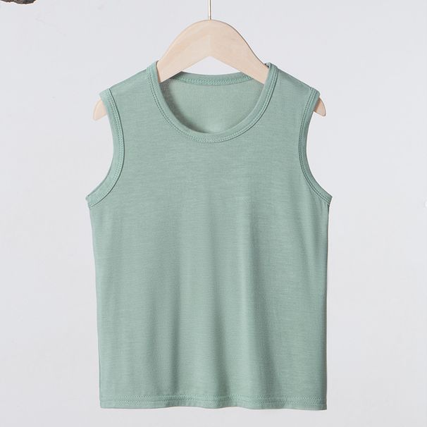 Modal Children's Tank Top Summer Ice Silk Camisole For Teenagers, Boys, Older Children, Girls, And Toddlers_desvips.com