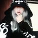 Autumn And Winter With Plush Punk Hat, Moon Letter Printed Long Sleeved Hoodie_desvips.com