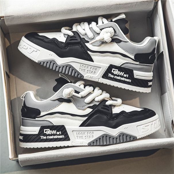 Cross-border Large Size Men's Summer 2024 New Breathable Casual Youth Trend Sports Versatile Flat Shoes_desvips.com