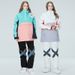 001 Ski Suit Hoodie Set For Men And Women Winter Outdoor Windproof Waterproof Warm Thickened Snowboard Snowboarding_desvips.com