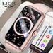 LIGE New Fashion Smart Watch Ladies Call Reminder Blood Oxygen DIY Custom Dial Sports Bracelet Waterproof Men Smartwatch_desvips.com
