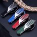 Modern, Factory-operated Detachable Three-piece Outdoor Travel Cutlery Knife, Multifunctional Folding Knife_desvips.com