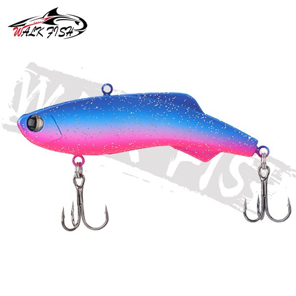 WALK FISH Fishing Lures Silicone Rattin Lures Shirten VIB SL Vibra 16g 23g 30g Spinning,Winter Fishing For Pike Zander Perch_desvips.com