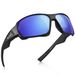 WEST BIKING Cycling Sunglasses UV400 Polarized Sports Glasses Goggles Black Blue_desvips.com