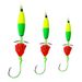 5pcs/bag Circle Hooks For Catfish Float Rig Santee Rig With Fishing Rattles Santee Rig For Peg Floats Catfish_desvips.com