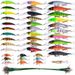 Mixed Kits Crankbait Minnow Popper Lure Bass Baits Wobbler Set Lifelike Fake Fishing Bait Tackle_desvips.com