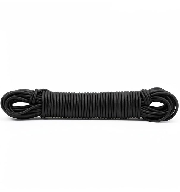 2mm Elastic Cord, 40 Feet Black Elastic String For Tent Pole Shock Cord_desvips.com