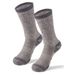 Merino Wool Thickened Warm Mid-Calf Non-Slip Odor-Resistant Terry Outdoor Sports Hiking Ski Socks_desvips.com