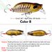 Lure 5.5cm 8.26g Bionic Plastic Bait Floating Minnow 7 Colors Fishing Gear DHM004_desvips.com