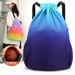 Casual Large Capacity Drawstring Backpack Training Outdoor Travel Bag Printed_desvips.com