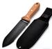 Hori Hori Garden Knife With 7-inch Stainless Steel Blade, Heavy Duty Gardening Tool, Full-Tang Wooden Handle With Hanging Hole And Oxford Sheath For W_desvips.com