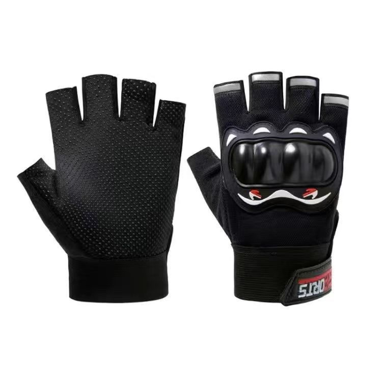 Motorcycle Gloves Full Finger Half Finger Men's Protective Outdoor Rider Long Finger Sports Breathable Racing Riding Gloves_desvips.com