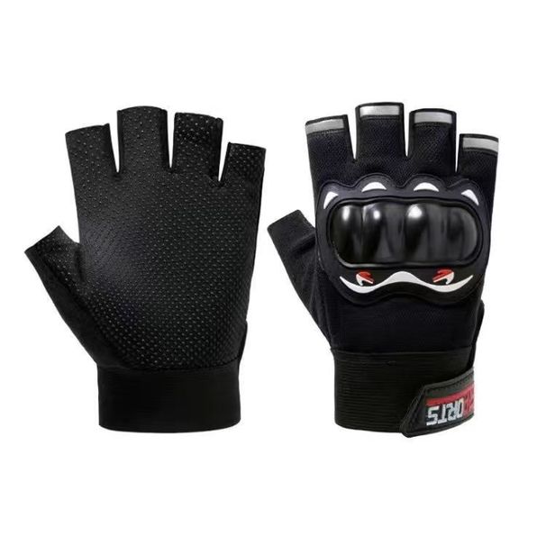 Motorcycle Gloves Full Finger Half Finger Men's Protective Outdoor Rider Long Finger Sports Breathable Racing Riding Gloves_desvips.com