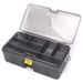 Kaou01 Waterproof Plastic Double Layer Fishing Tackle Lures Hook Bait Box Storage Case_desvips.com