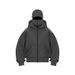 Hot-Selling Export Plain DIY Ins Hooded Zipper Sweatshirt Fleece Lined Double Hood Unisex Spring Autumn Winter Couple_desvips.com