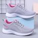 Women's 2024 Autumn New Sports And Casual Running Breathable Soft Sole Flyknit Shoes_desvips.com