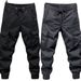 001 Army Green Cargo Spring Autumn Trendy Loose Jogger Outdoor Hiking Tactical Men American Style Casual Pants_desvips.com