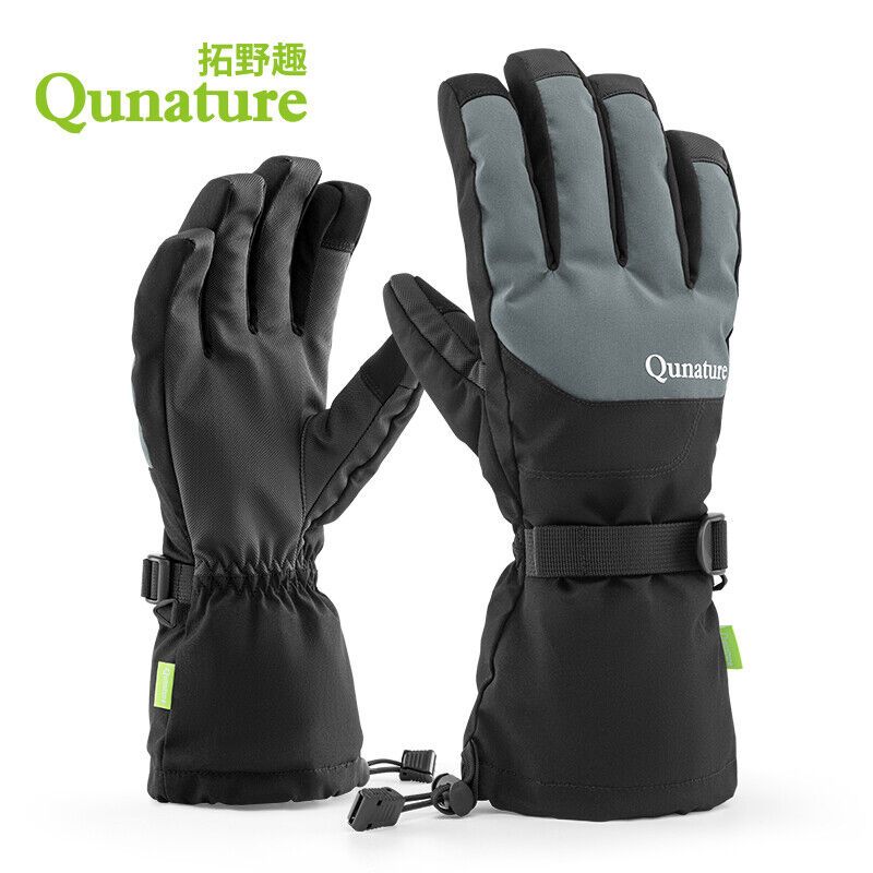 Qunature Winter Ski Gloves, Touchscreen - enabled and Waterproof, Sizes from S to XL_desvips.com