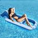 Inflatable Swimming Pool Striped Lounge Chair Water Mesh Floating Bed Adult Backrest Hammock Cloth Cover Floating Row_desvips.com