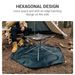 WESTTUNE Camping Fireproof Barbecue Picnic Mat Fiberglass Outdoor Anti Flame Insulation Pad Protector_desvips.com