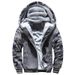 Jacket Winter Camouflage Fleece Thicken Hooded Jacket Male Long Sleeve Coat Caual Zip Up Hoodie Streetwear Men'_desvips.com