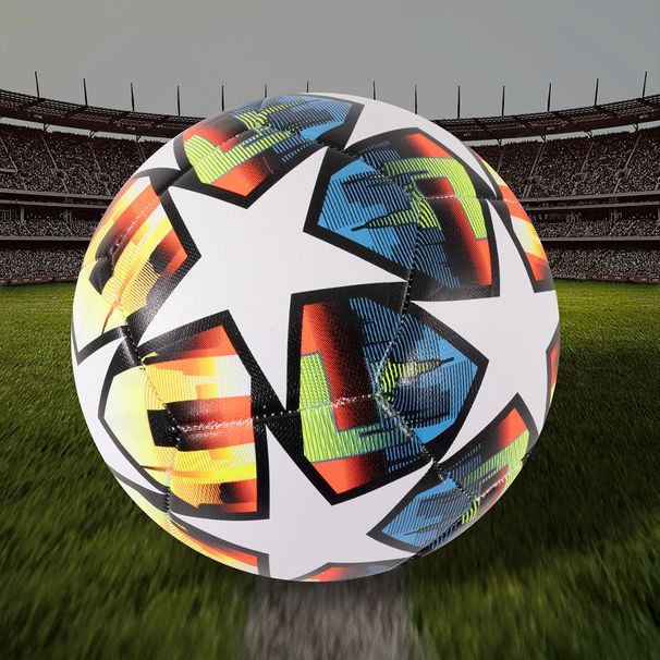 High Quality Durable Machine Stitched Soccer Ball For Primary And Secondary School Students Adults Explosion Proof High Elasticity Wear Resistant_desvips.com