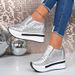 Breathable Hollow Out Thick Bottom Sneakers Women 2026 Autumn Chunky Platform High Heel Casual On Non Slip Shoes_desvips.com