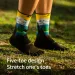 AONIJIE E4843 One Pair Long Tube Outdoor Five Shock Absorption Toe Socks Stocking For Trail Running Warking Ride_desvips.com