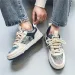 Van Gogh And Womens Mens Platform Sports Casual Skateboarding Shoes Flat 3D Graffiti Starry Night 250226_desvips.com