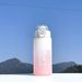 New outdoor sports water bottle compartment portable plastic cup_desvips.com