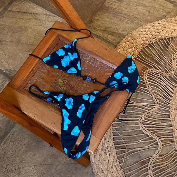 Micro Push Up Women Swimsuits 2025 Sexy Swimwear Brazilian Bikini Set Halter Biquini Swim Suits Print Beachwear Female_desvips.com