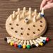 Wooden Memory Chess | Kids Early Education Tabletop Game | Cognitive Training Toy For Kindergarten
_desvips.com
