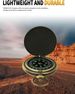 Black Pocket Waterproof Compass Toy Camping Compasses Glow In The Dark Military Gearfor For Hiking, Camping,Backpacking,_desvips.com