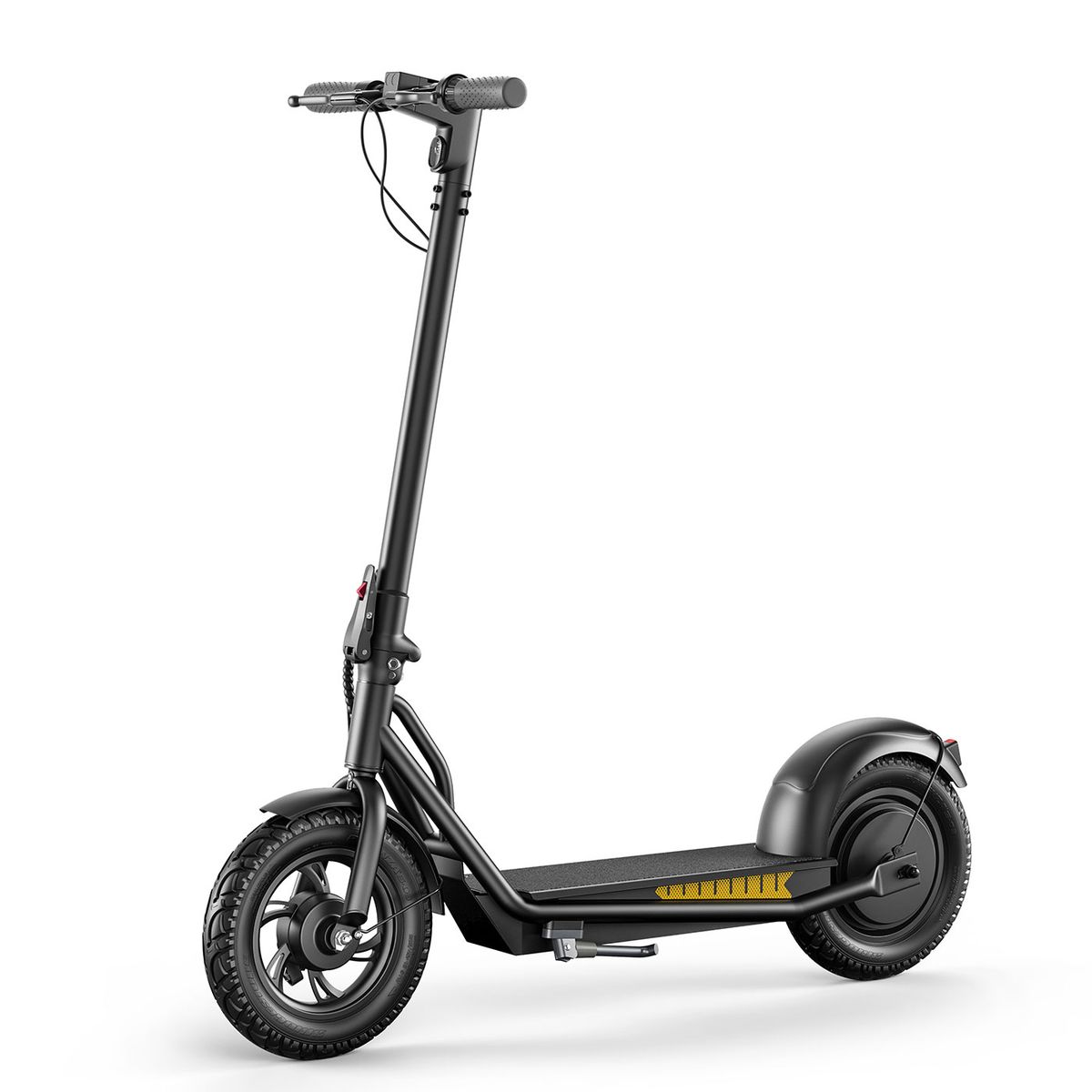 Electric Scooter, 12 Inch Wheels, Grey-Black, 120kg Max Load, 35km/h Max Speed, 500W Motor, 36V 15Ah Battery, 45-55km Range, 6-8 Hours Charging_desvips.com