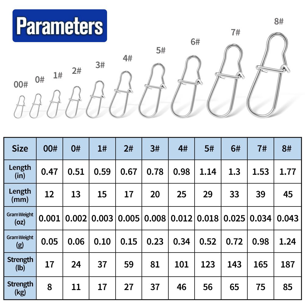 Reinforcement Pin Stainless Steel Strong Connector Lure Bait Quick Hook Connection Ring Fishing Accessories_desvips.com