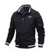 Spring And Autumn Stand-upollarasual Jacket For Outdoor Activities Men's Windproofycling, Fishing, Hiking Stretchy_desvips.com