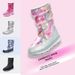 New Model Phibee Little Elephant Outdoor Boots Non-Slip Warm Fleece Lined Thickened Snow Shoes Thick Sole_desvips.com