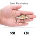 TREHOOK 3pcs 5cm 4g Floating Minnow Lure Set With Box Wobblers For Pike Crankbaits Artificial Fishing Tackle_desvips.com