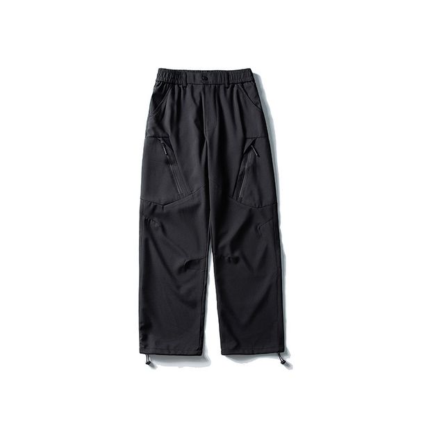 001 2025 Autumn Winter Men's Trendy Zipper Cargo American College Outdoor Wear-resistant Hiking Long Pants_desvips.com