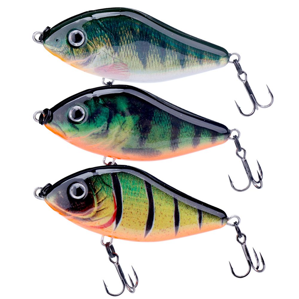 TREHOOK 3pcs 8cm 24g Sinking Jerkbait Fishing Lure Set Wobblers For Pike Bass Hard Artificial Baits_desvips.com