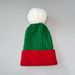 European And American Knitted Autumn Winter Warm Pom Merry Christmas Bell Hat_desvips.com