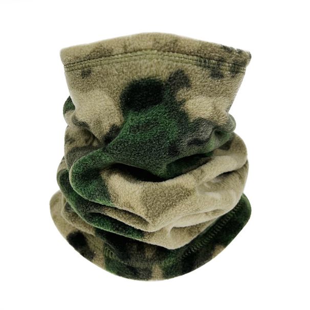 LazyZoom Autumn Winter Cycling Fleece Cap Camouflage Outdoor Head Cover Neck Warmer Helmet Liner Windproof Thermal Mask_desvips.com