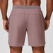 KOOSSOASIS Men's Skin-Friendly Breathable Quick-Drying Sports Casual Double Layer Shorts, American Fitness Basketball Four-Point Shorts 1189_desvips.com
