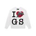 Trendy Brand Heart Print Heavy Cotton Unisex High Street Crew Neck Long Sleeve Sweatshirt_desvips.com