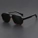 Niche Aviator Style UV Radiation Matte Texture Large Frame Sunglasses Suitable For Driving, Fishing, Cycling, Walking, And Other Outdoor Leisure_desvips.com