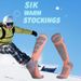 Winter Women's Ski Sports Thickened Hiking Towel Bottom Long Tube Sweat-Absorbing Warm Socks_desvips.com