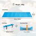 Widesea Camping Mat Portable Water Sleeping Pad Picnic Foam Bed Mattress Travel Trekking Equipment Blanket_desvips.com